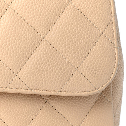 Chanel Caviar Quilted Jumbo Single Flap Beige Clair 5 of 5