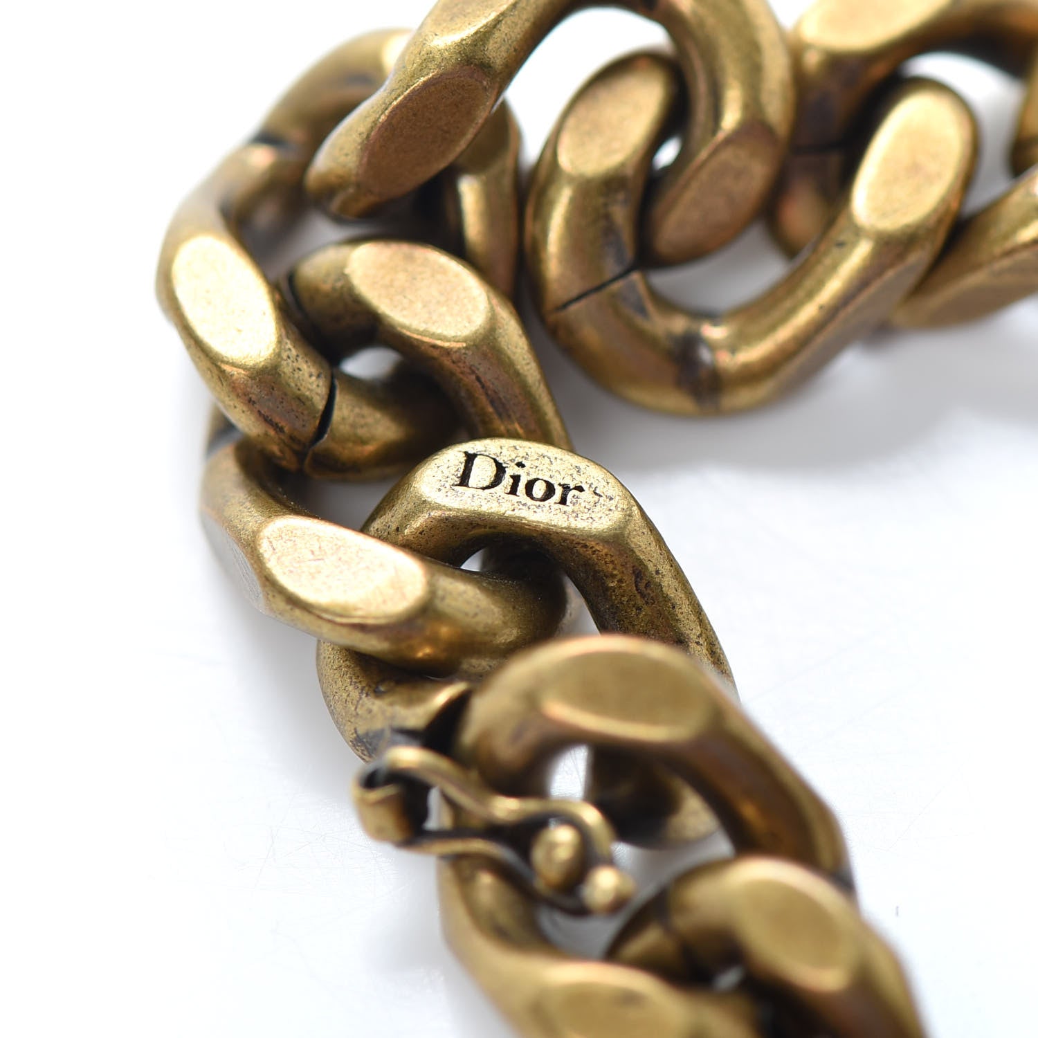 Christian Dior Metal J'Adior Chain Bracelet Gold 4 of 4