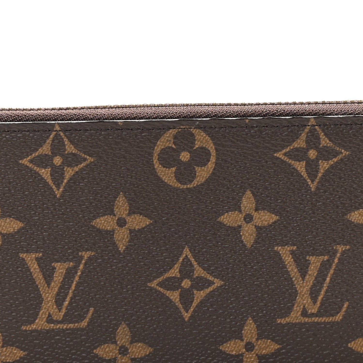 Louis Vuitton Monogram Clemence Wallet Rose Ballerine 7 of 7