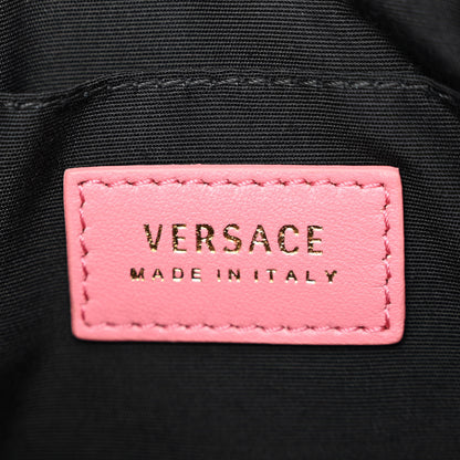 Versace Nappa Quilted Medusa Tribute Icon Flat Crossbody Bag Pink 6 of 11