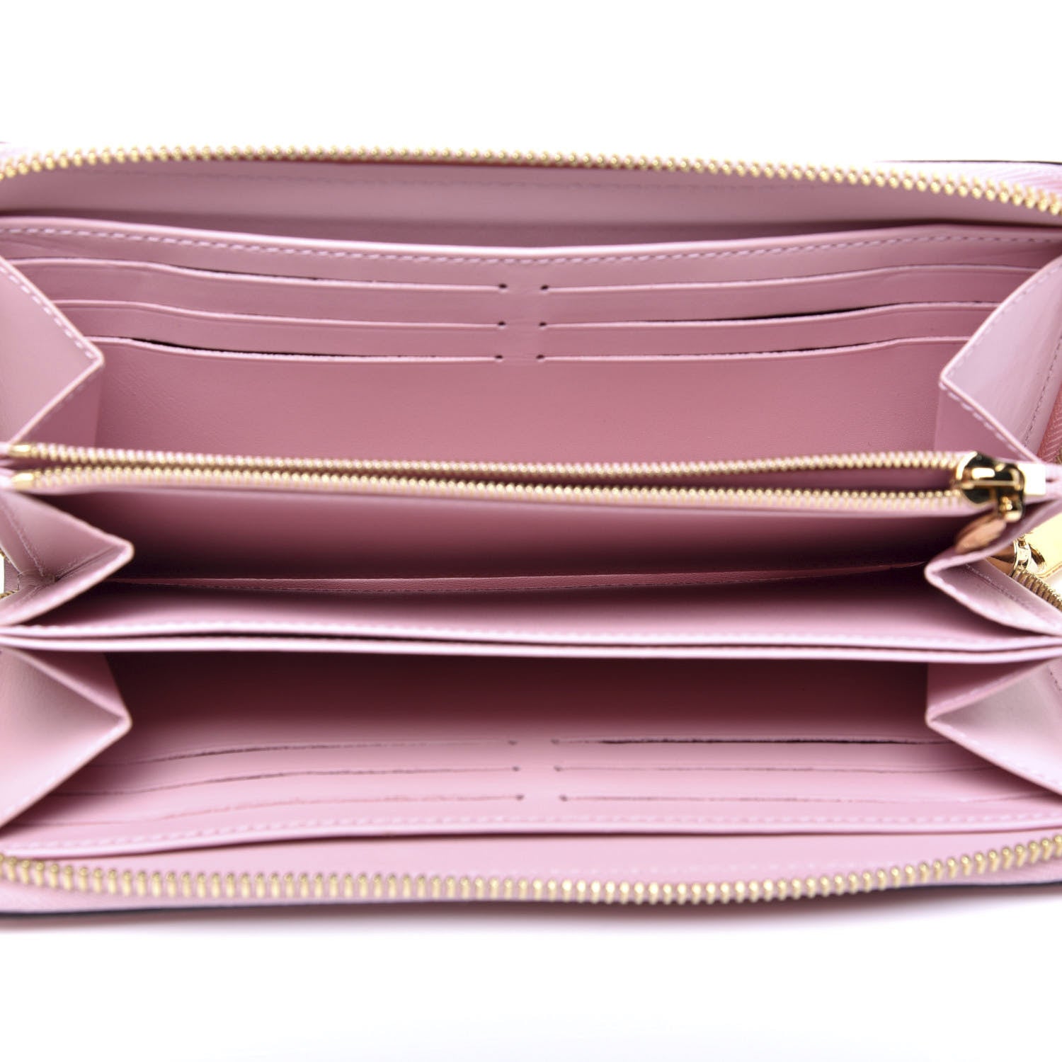 Louis Vuitton Vernis Zippy Wallet Rose Ballerine 5 of 10