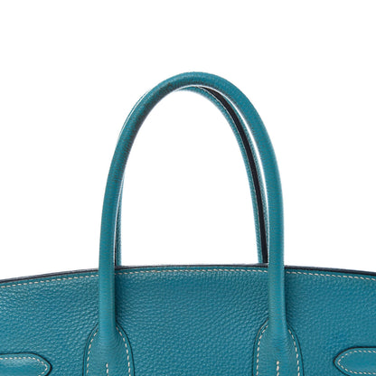 Hermes Togo Birkin 30 Blue Jean 11 of 19