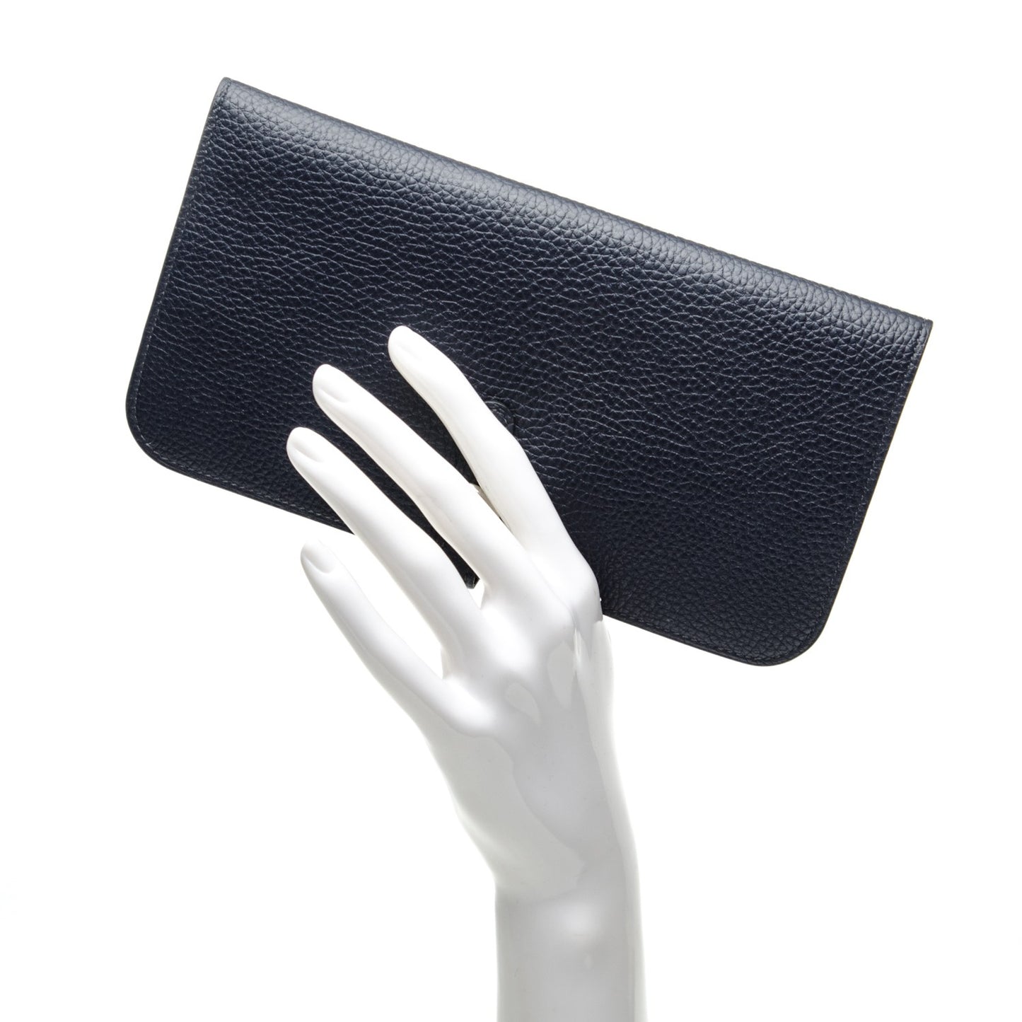 Togo Dogon Recto Verso Wallet Bleu Nuit