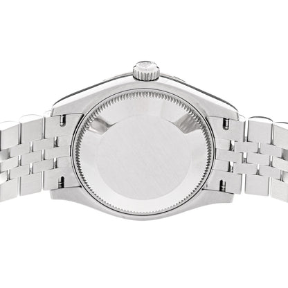 Rolex Stainless Steel 18K White Gold Diamond 31mm Oyster Perpetual Datejust Watch Pink 278274 4 of 5