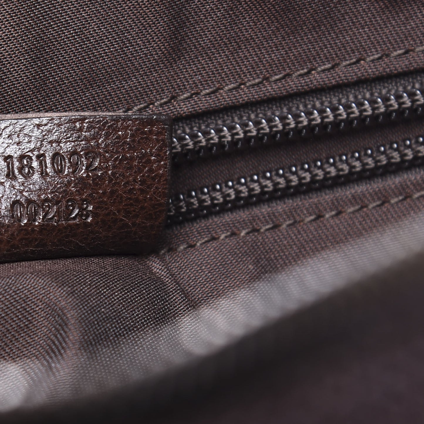 Monogram Medium Half Moon Hobo Dark Brown