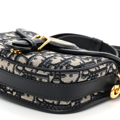 Christian Dior Oblique Small Bobby Flap Blue 9 of 10