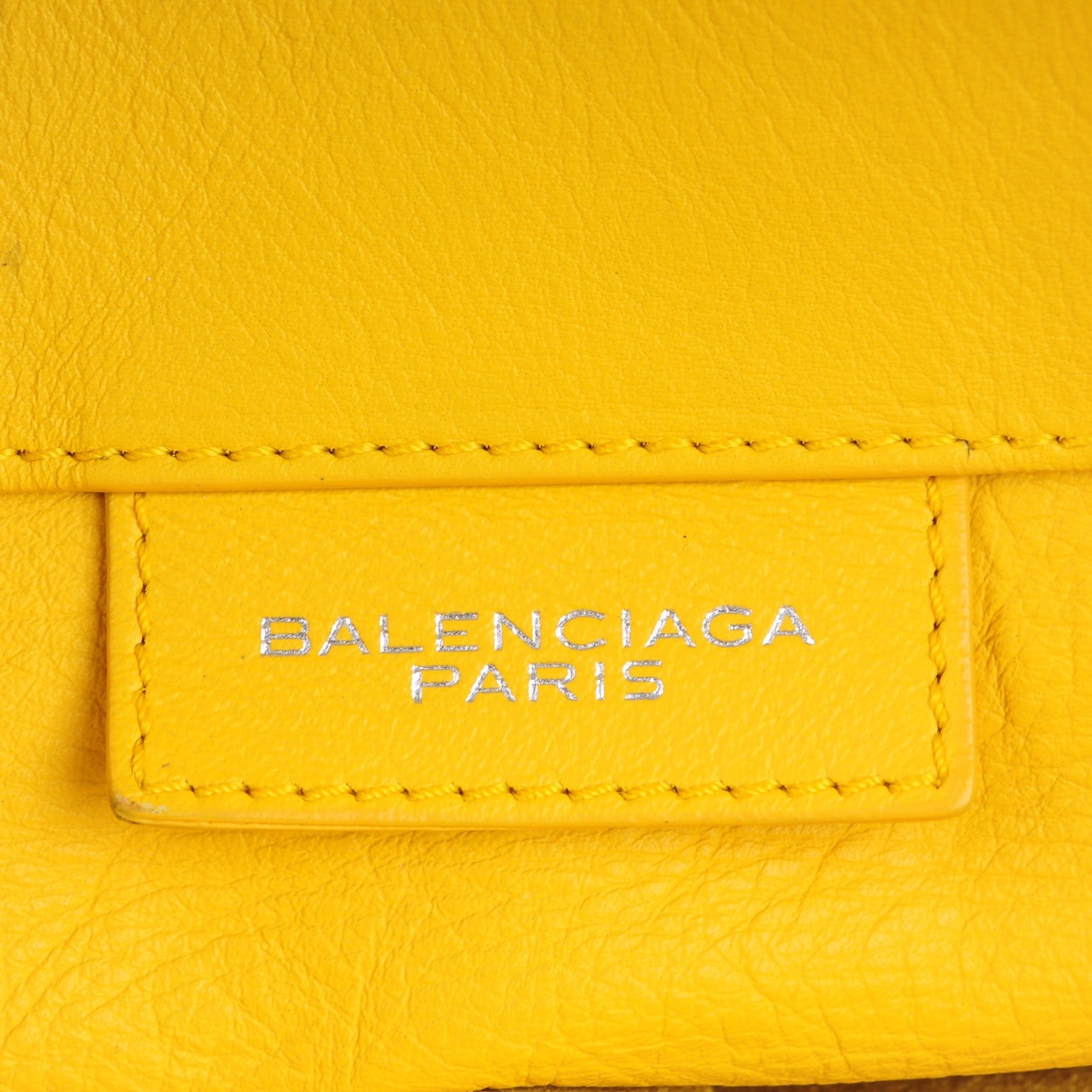 Balenciaga Supple Calfskin Papier A4 Zip Around Tote Jaune Soleil 6 of 8