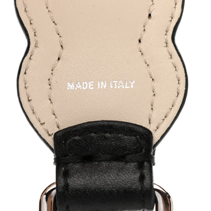 Fendi Calfskin Pearl Embellished Mini Strap You Black Camelia 4 of 4