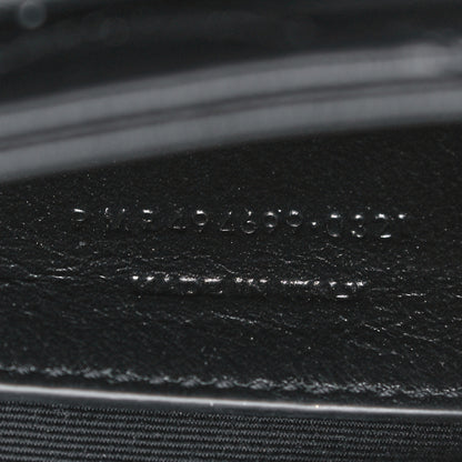 Saint Laurent Calfskin Y Quilted Monogram Small Loulou Chain Satchel Black 8 of 11