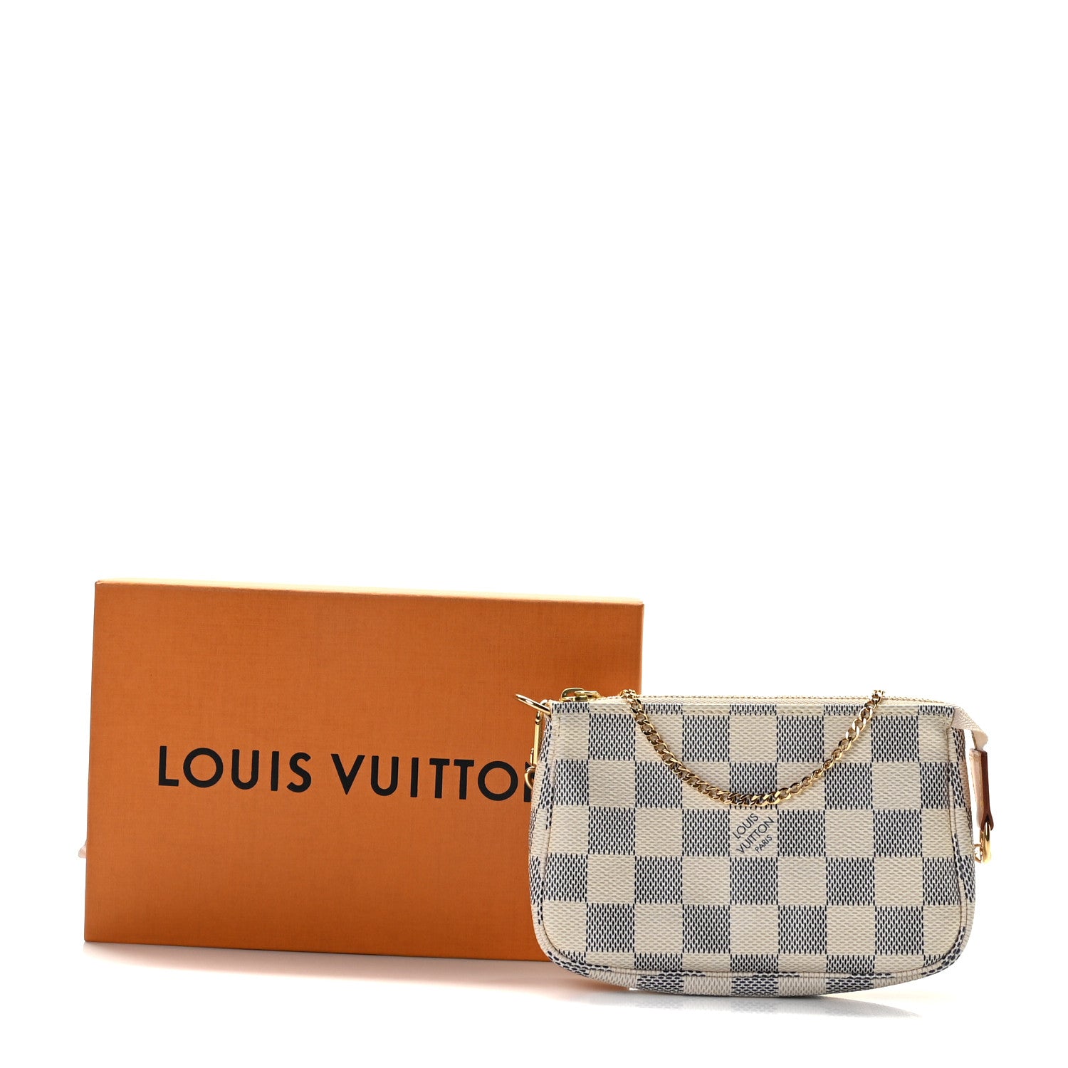 Louis Vuitton Damier Azur Mini Pochette Accessories 10 of 10
