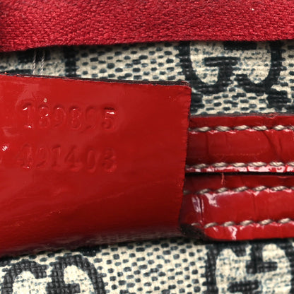Gucci GG Plus Monogram Tattoo Heart Medium Joy Boston Red 7 of 11