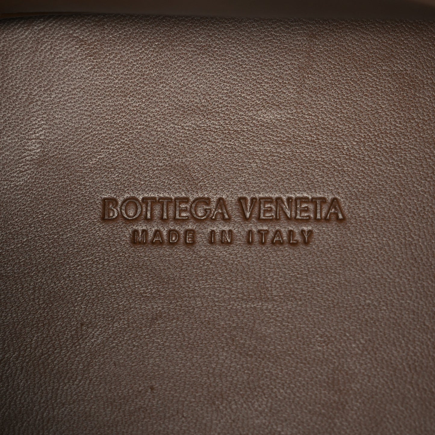Nappa Intrecciato Small Andiamo Shoulder Bag Nocciola