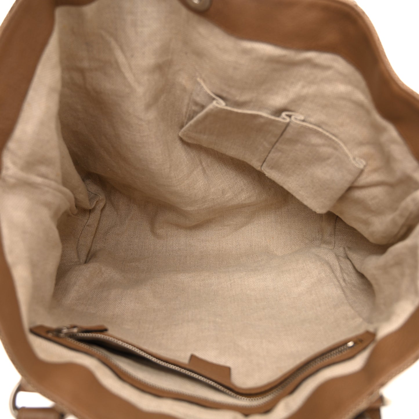 Monogram Medium Icon Bit Tote Light Brown