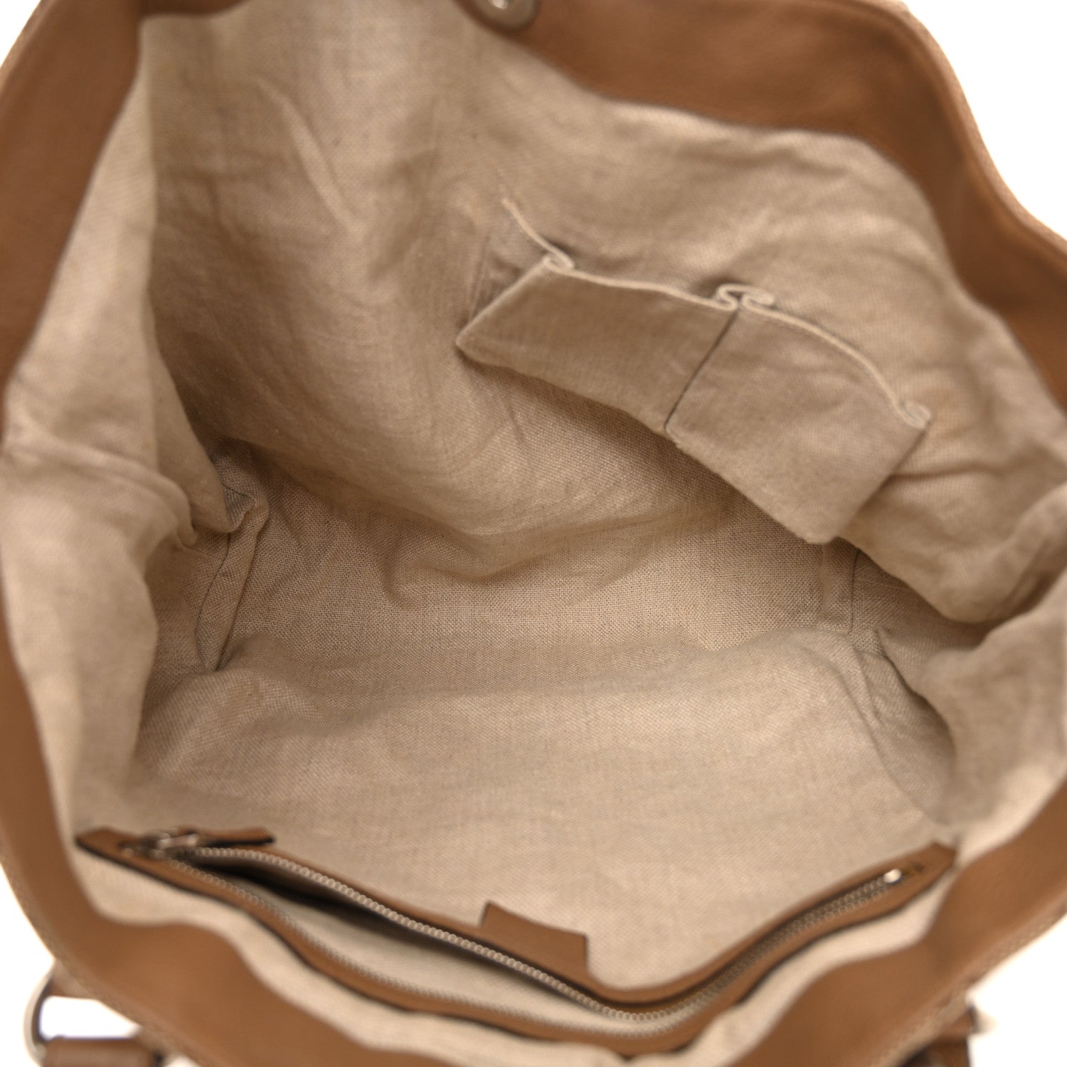 Gucci Monogram Medium Icon Bit Tote Light Brown 5 of 12