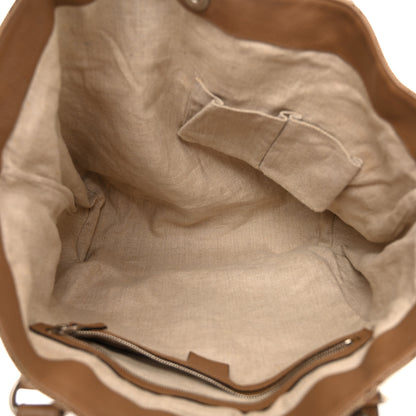 Gucci Monogram Medium Icon Bit Tote Light Brown 5 of 12