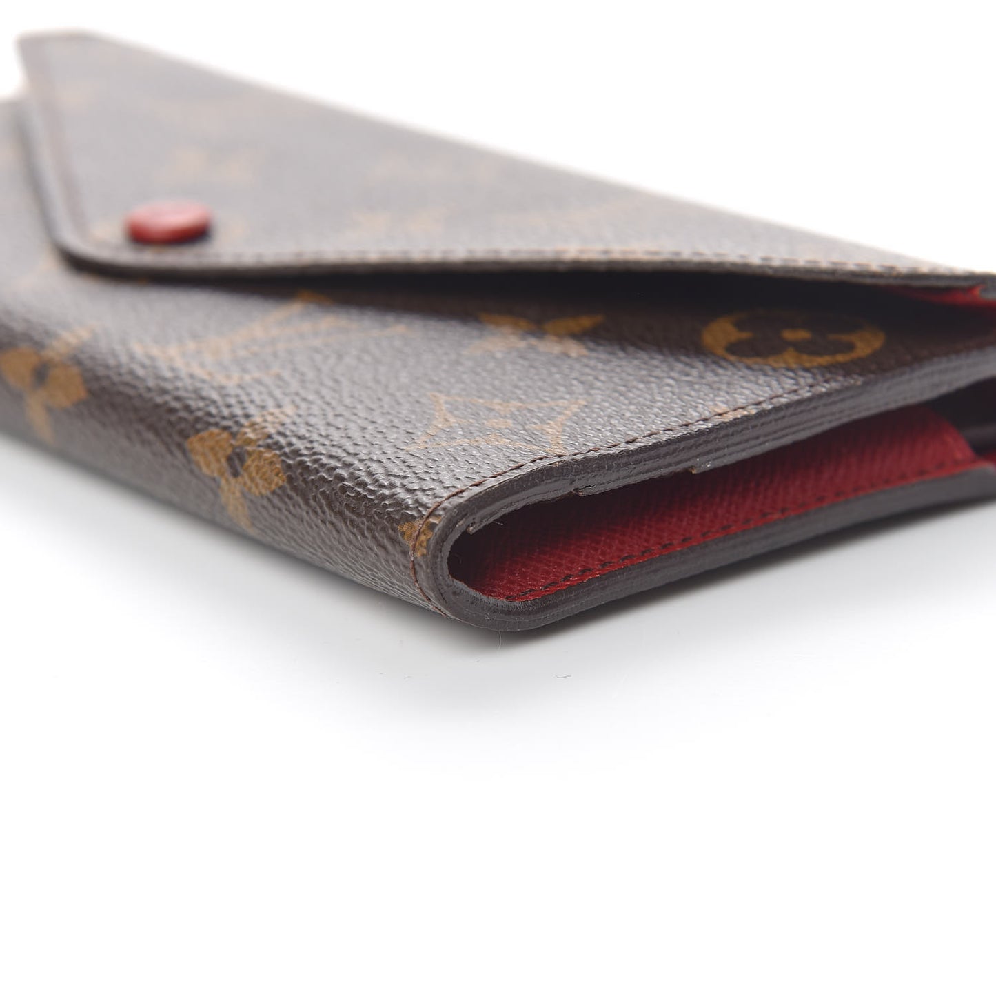 Monogram Josephine Wallet Red
