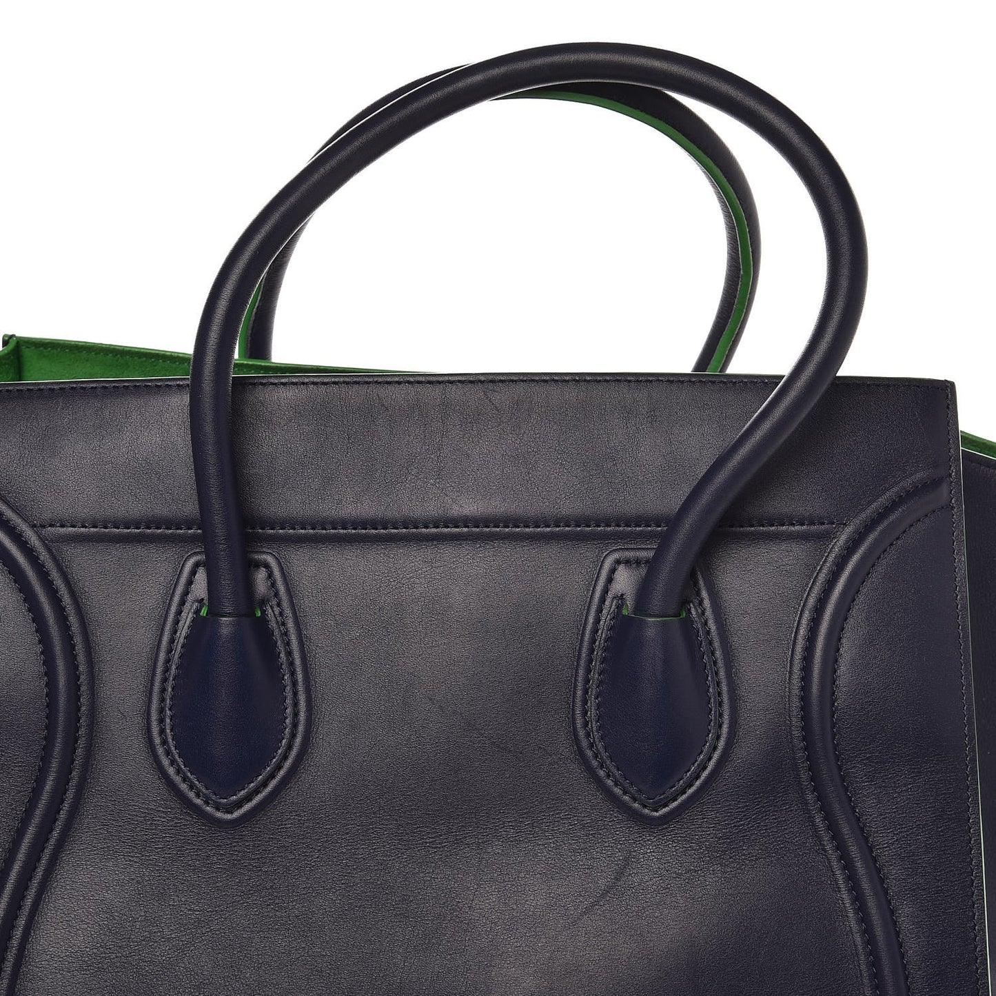 Smooth Calfskin Medium Phantom Luggage Midnight