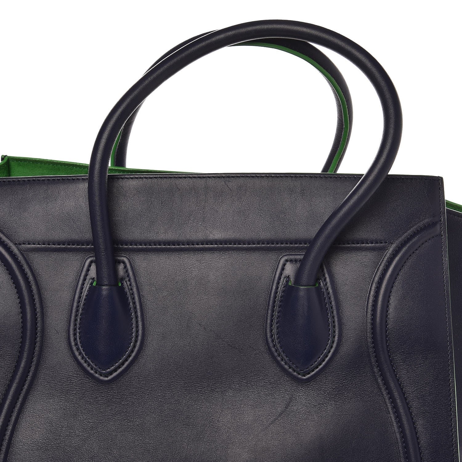Celine Smooth Calfskin Medium Phantom Luggage Midnight 11 of 13
