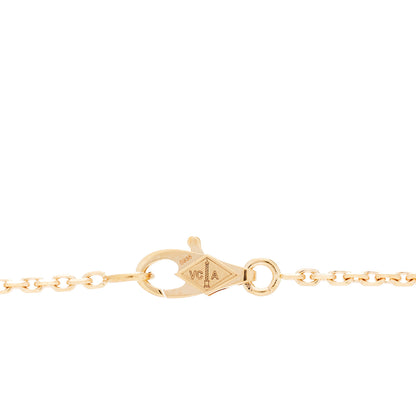 Van Cleef & Arpels 18K Rose Gold 16 Motifs Sweet Alhambra Necklace 4 of 7