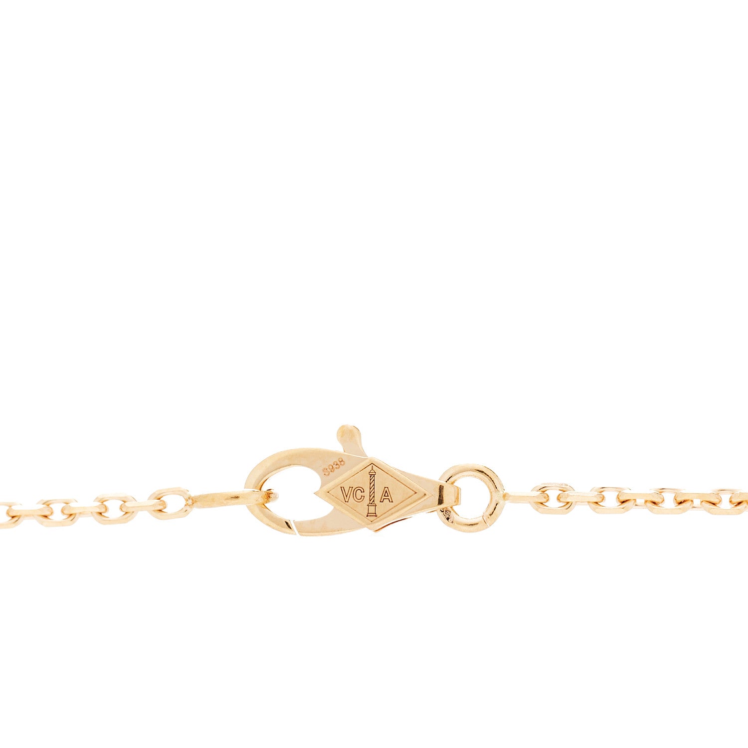 Van Cleef & Arpels 18K Rose Gold 16 Motifs Sweet Alhambra Necklace 4 of 7