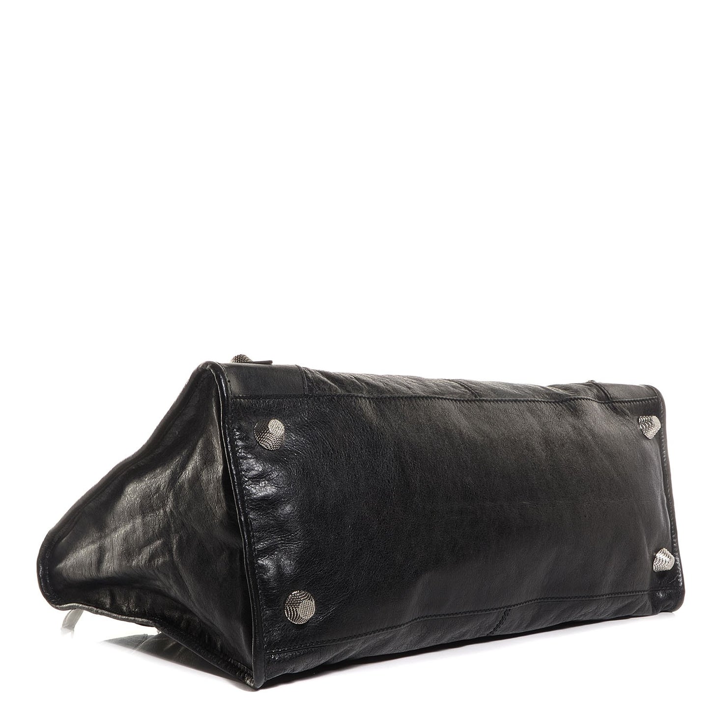 Agneau Giant 21 Silver Hardware Work Black