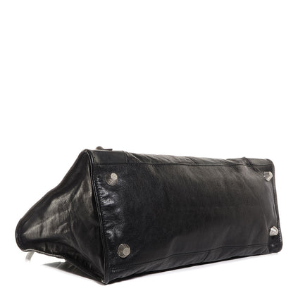 Balenciaga Agneau Giant 21 Silver Hardware Work Black 6 of 11