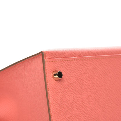 Hermes Epsom Kelly Sellier 32 Flamingo 9 of 32