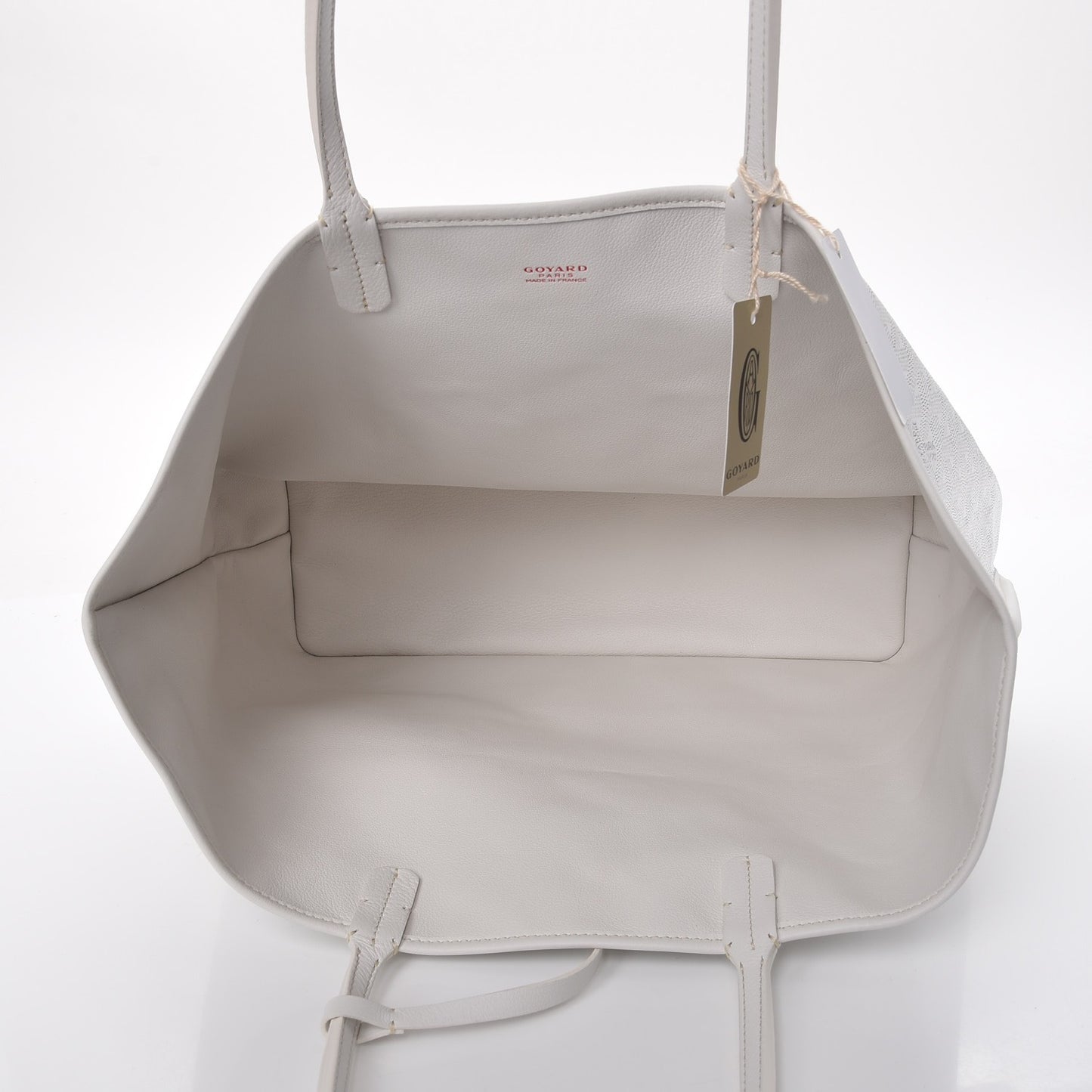 Goyardine Reversible Anjou PM White