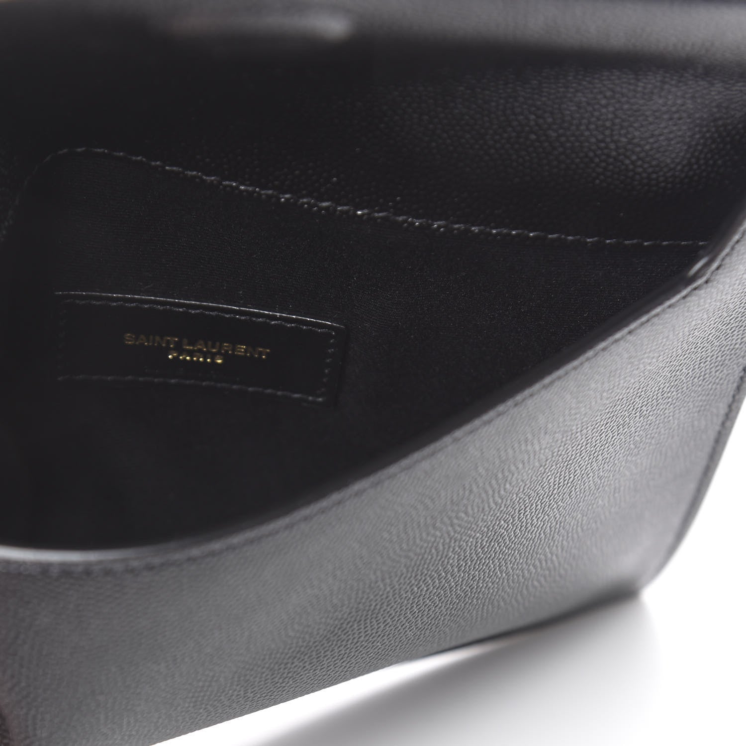 Saint Laurent Grain De Poudre Uptown Baby Pouch Black 5 of 7