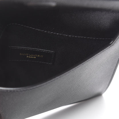 Saint Laurent Grain De Poudre Uptown Baby Pouch Black 5 of 7