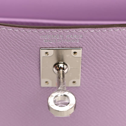 Hermes Epsom Mini Kelly Sellier 20 Guimauve 6 of 11