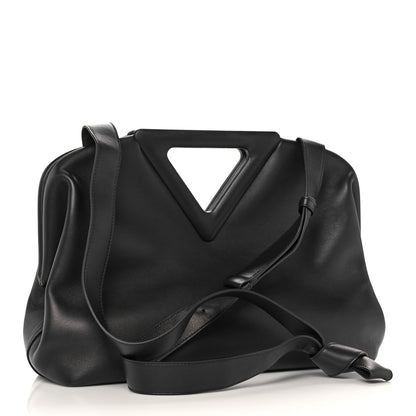 Bottega Veneta Calfskin Large The Point Triangle Bag Black 2 of 7