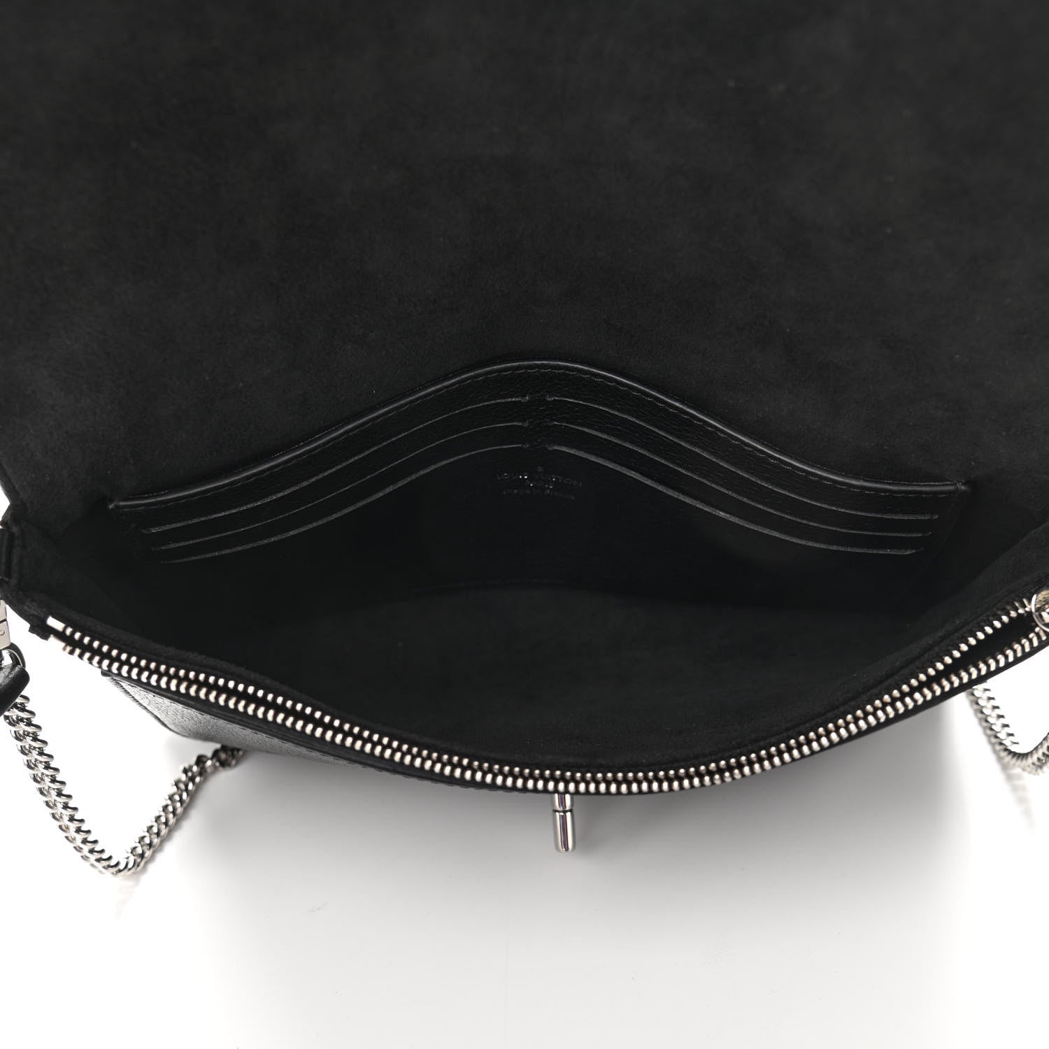 Louis Vuitton Soft Calfskin My Lockme Pochette Black 7 of 11