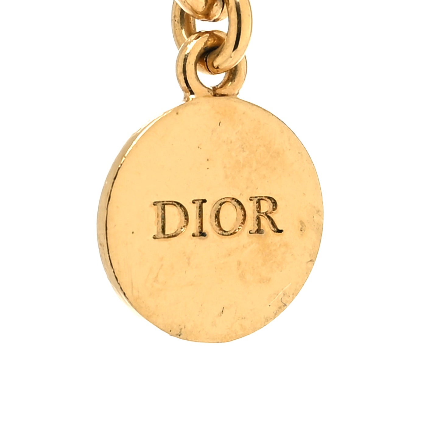 Metal Danseuse Etoile Chain Choker Necklace Gold