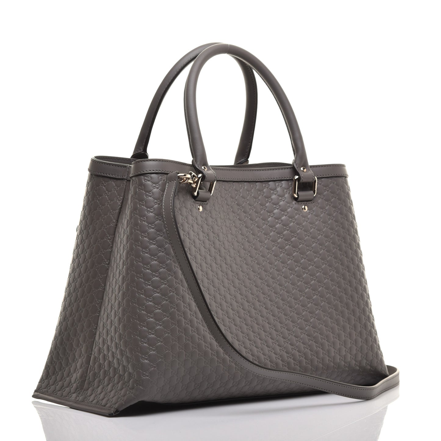 Soft Microguccissima Medium Tote Loess