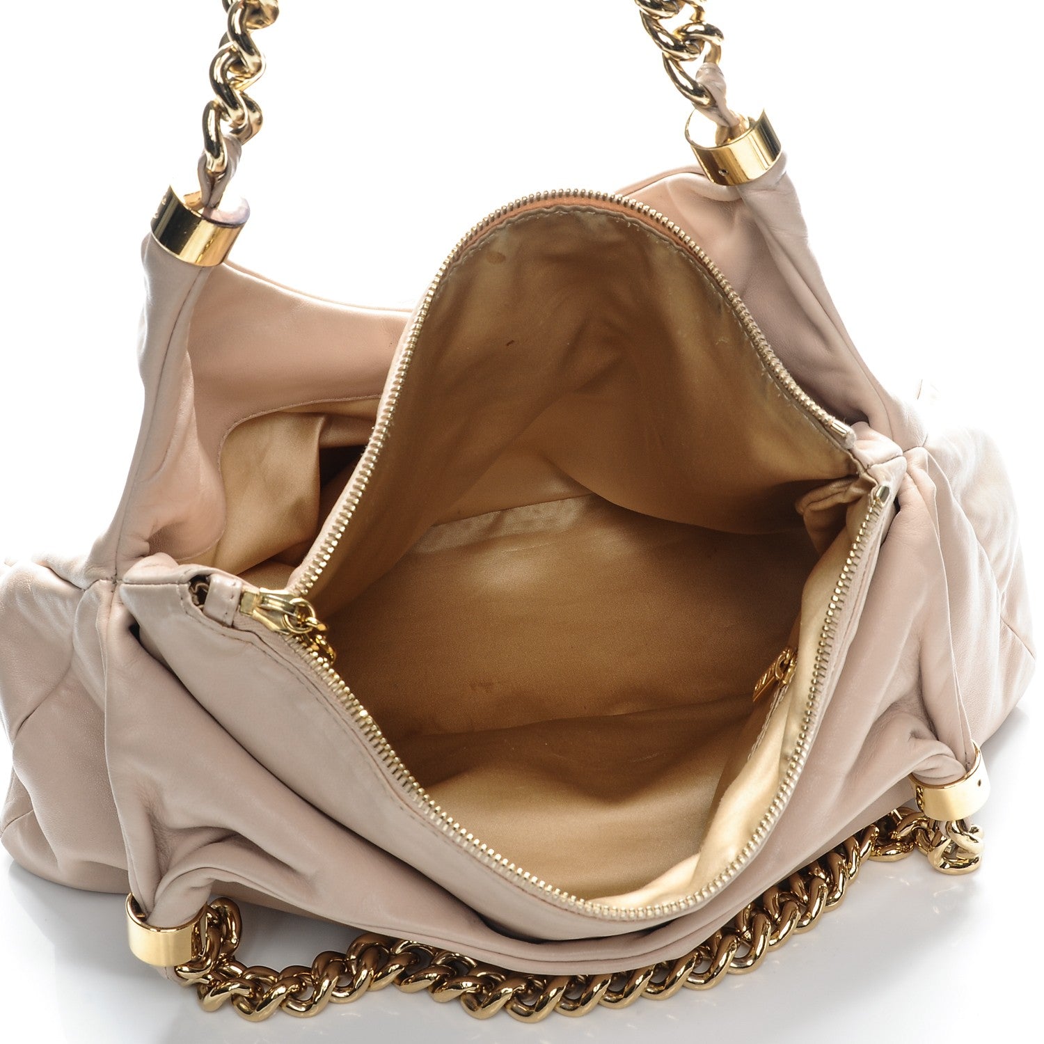 Chanel Calfskin Rodeo Drive Hobo Beige 5 of 14