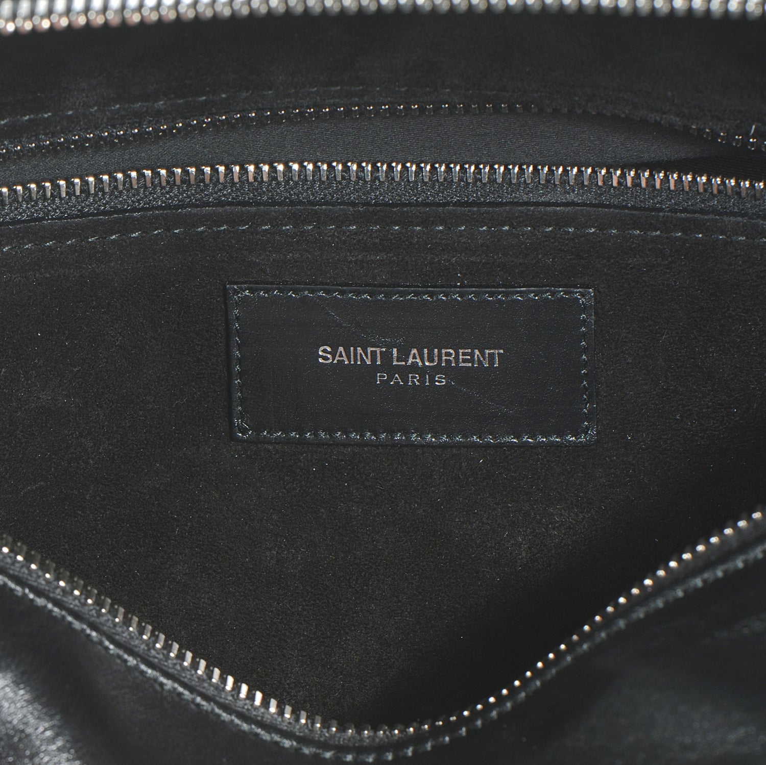 Saint Laurent Leather Studded Duffle 6 Black 4 of 9
