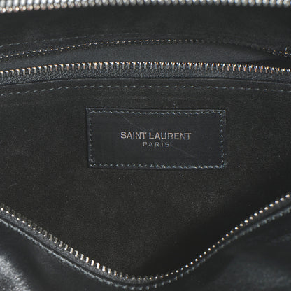 Saint Laurent Leather Studded Duffle 6 Black 4 of 9