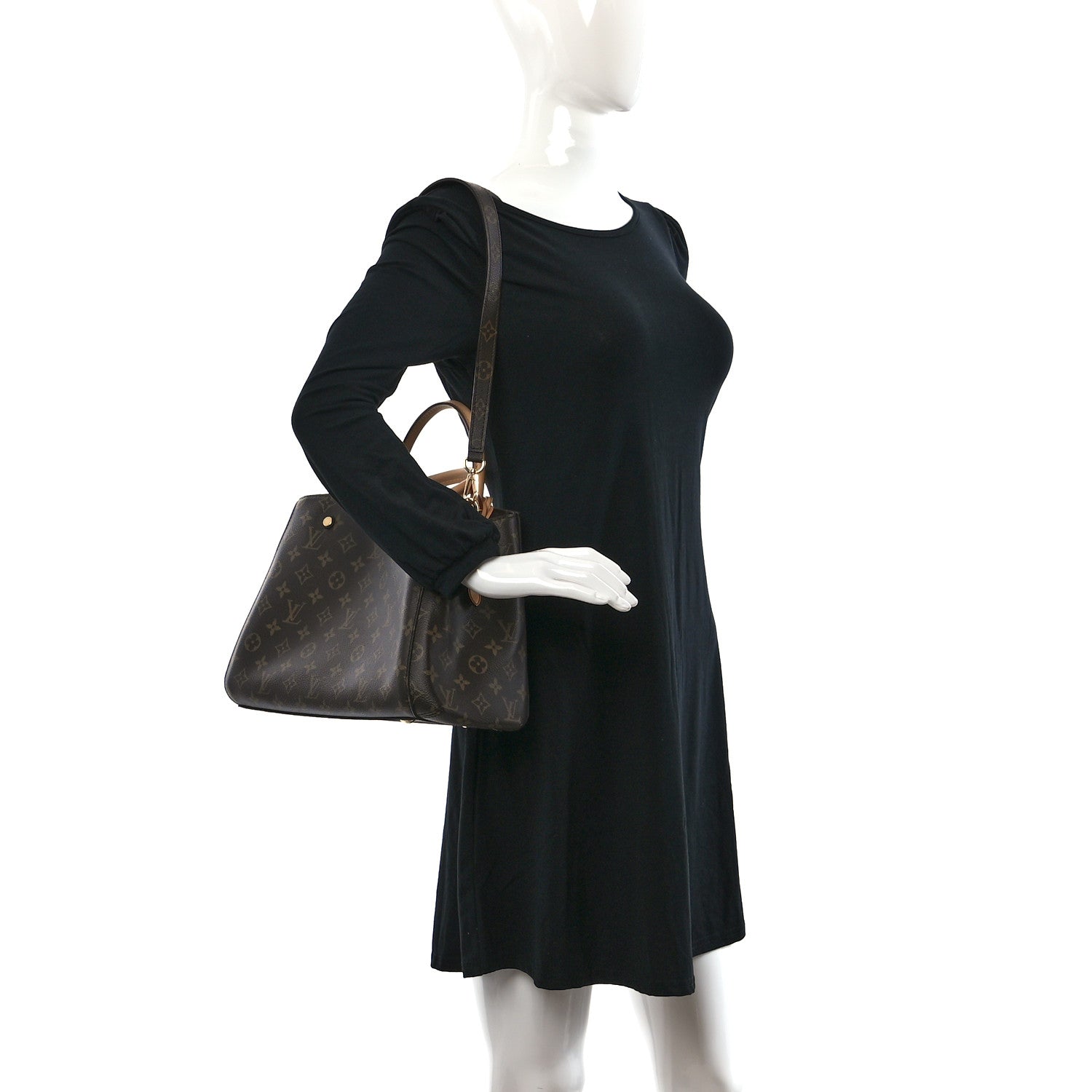 Louis Vuitton Monogram Montaigne MM 2 of 12