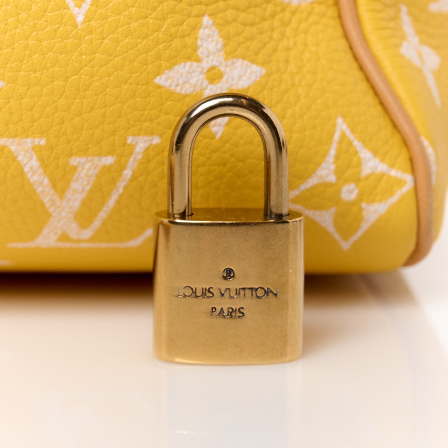 Louis Vuitton Calfskin Monogram Speedy P9 Bandouliere 25 Jaune Mat 12 of 18