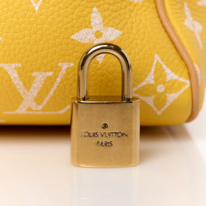 Louis Vuitton Calfskin Monogram Speedy P9 Bandouliere 25 Jaune Mat 12 of 18