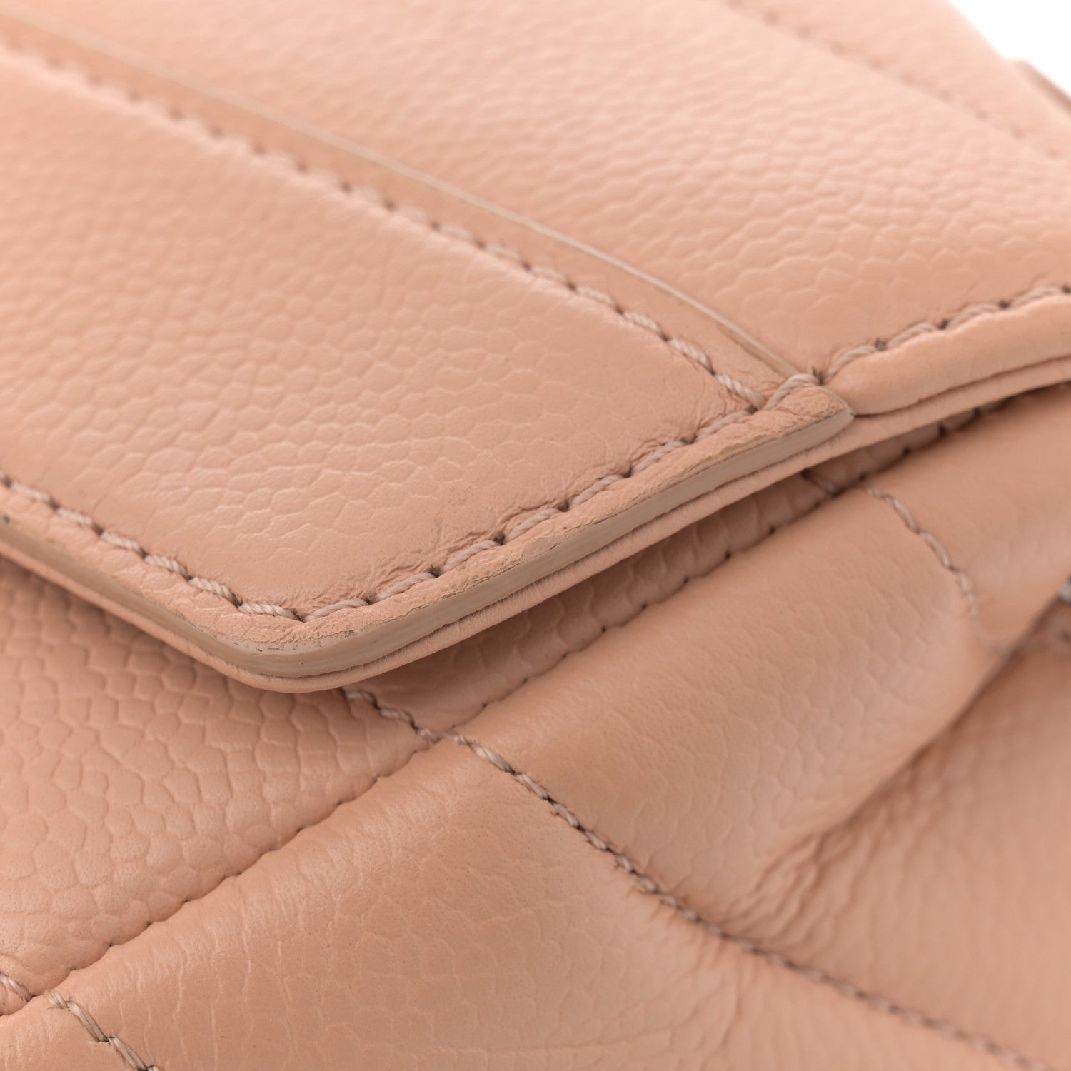 Chanel Caviar Chevron Quilted Small Single Flap Light Pink 10 of 10