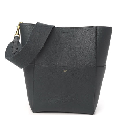 Celine Soft Grained Calfskin Sangle Bucket Bag Amazone 1 of 8