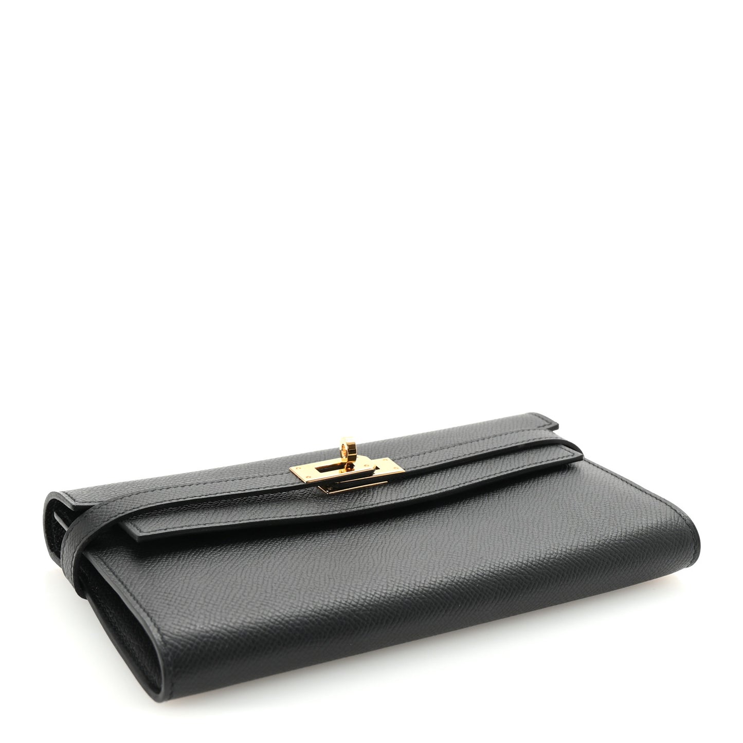 Epsom Kelly Longue Wallet Black
