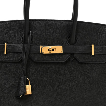 Hermes Togo Birkin 35 Black 7 of 10