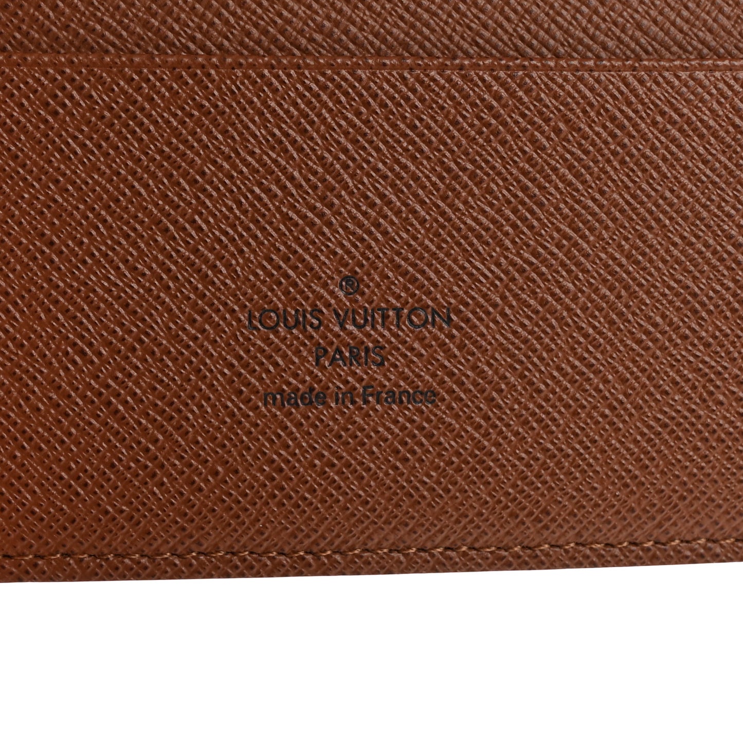 Monogram Large Ring Agenda Cover