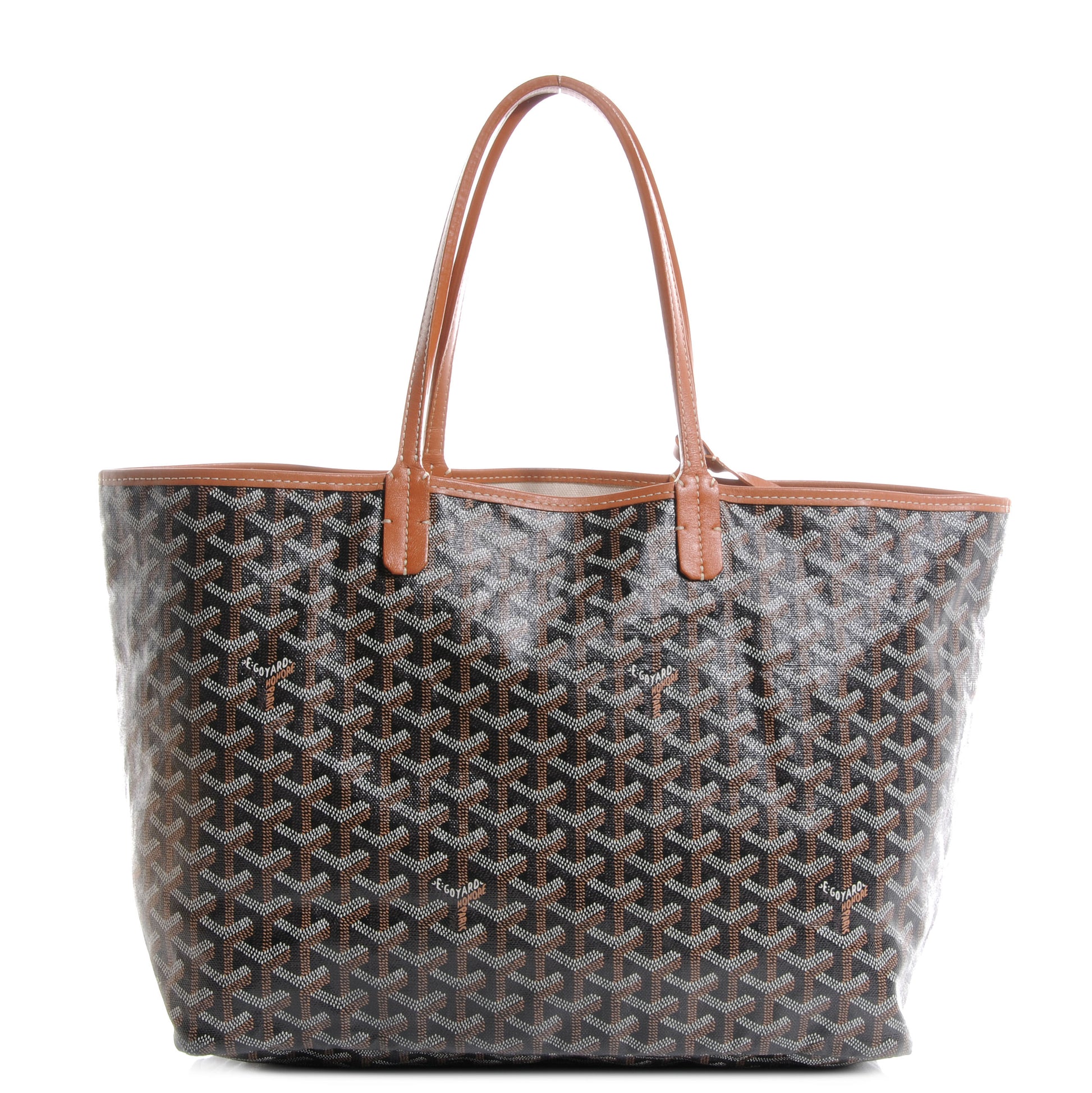 Goyard Goyardine Saint Louis PM Black Gold 1 of 8