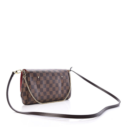 Louis Vuitton Damier Ebene Favorite MM 3 of 12