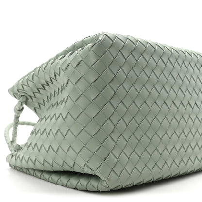 Bottega Veneta Nappa Intrecciato Large Andiamo Parachute Shoulder Bag New Sauge 9 of 10