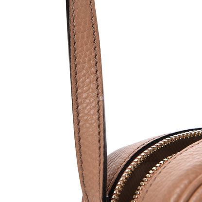 Gucci Pebbled Calfskin Small Soho Disco Bag Camelia 9 of 13